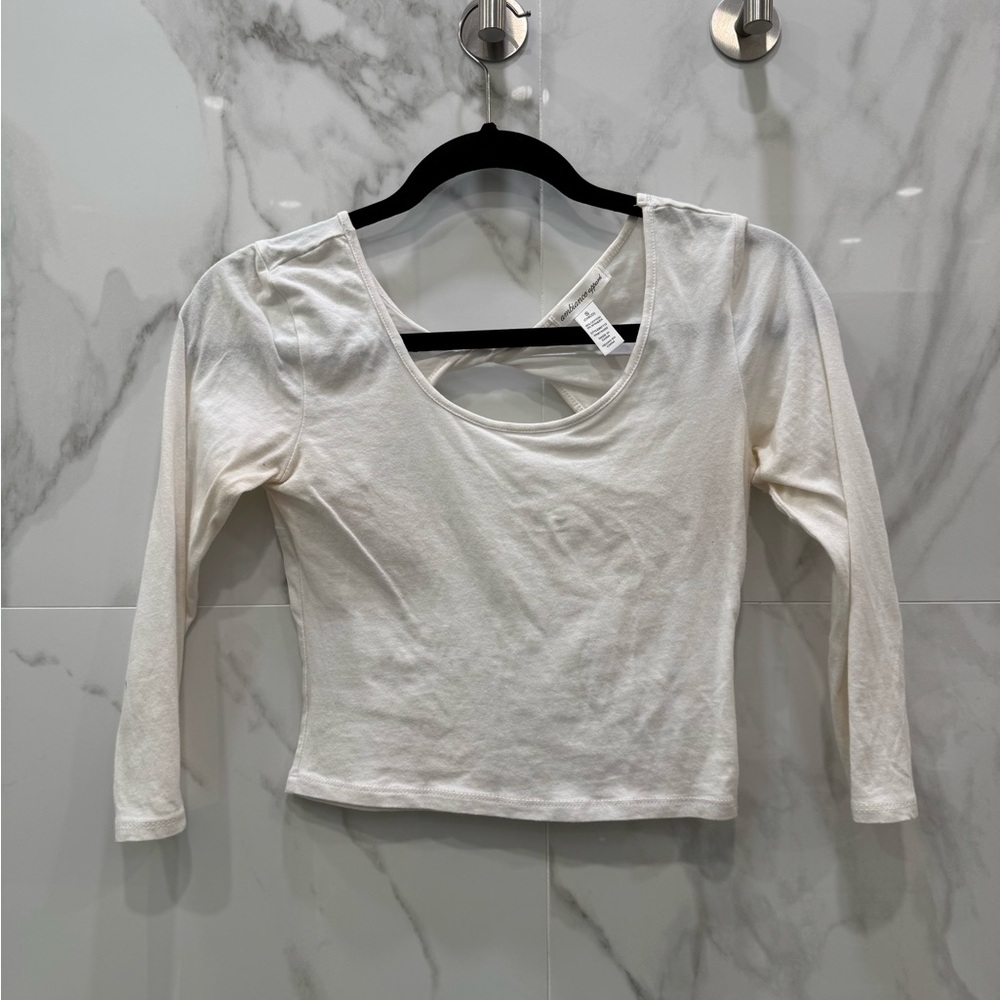 White Crop Top